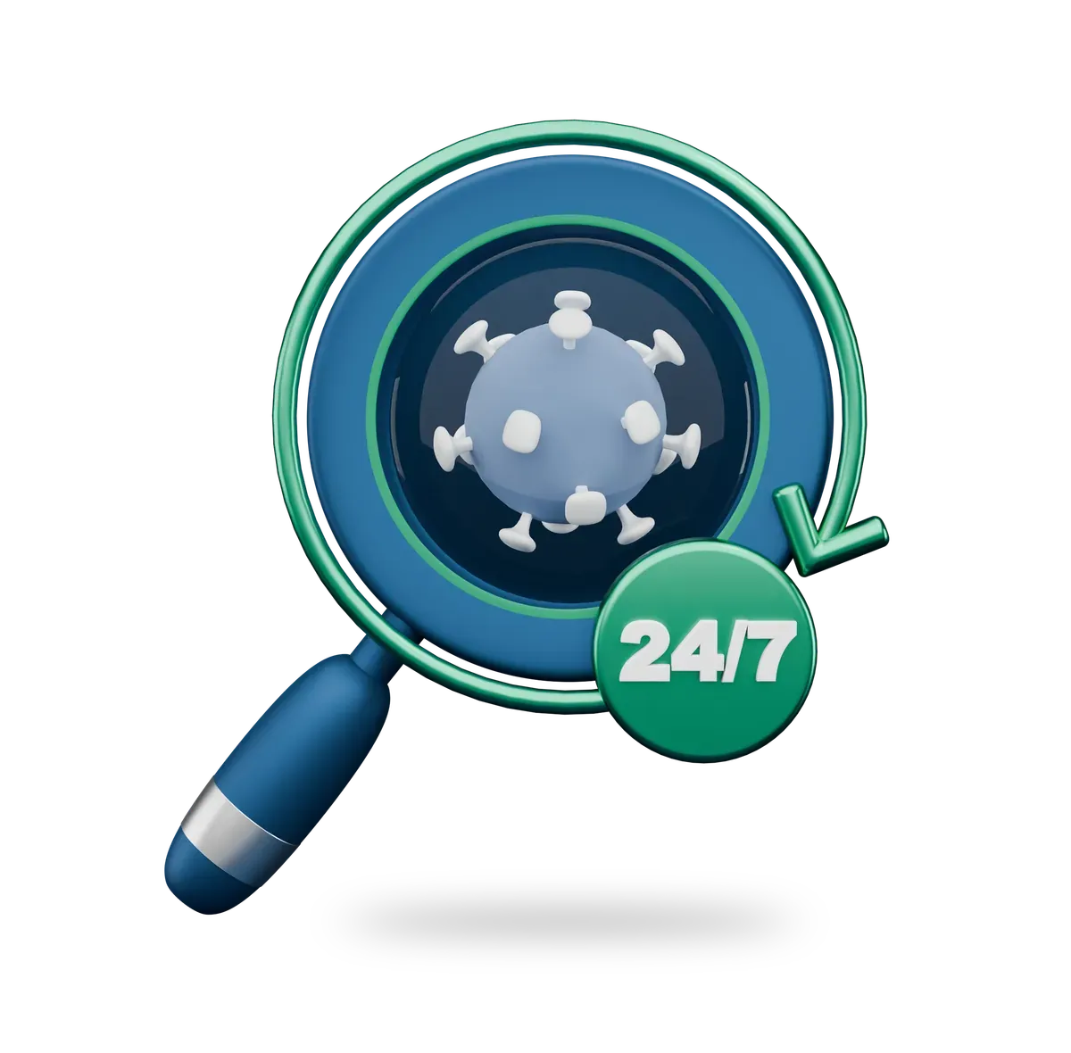 3D illustration of detection and response reporting delivered through CyPro Labs